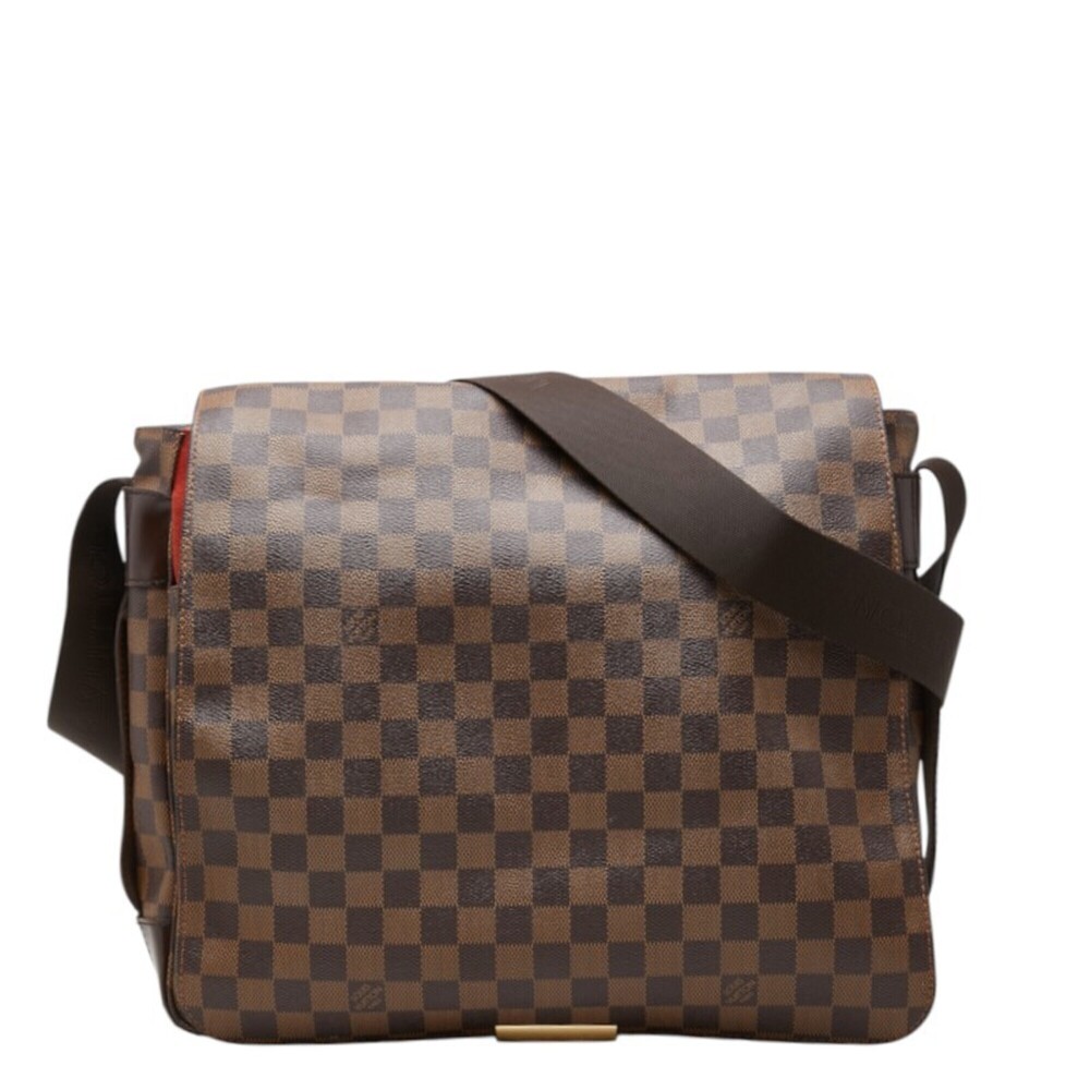 Louis Vuitton Damier Bastille Crossbody Shoulder Bag N45258 Brown Leather Wom...